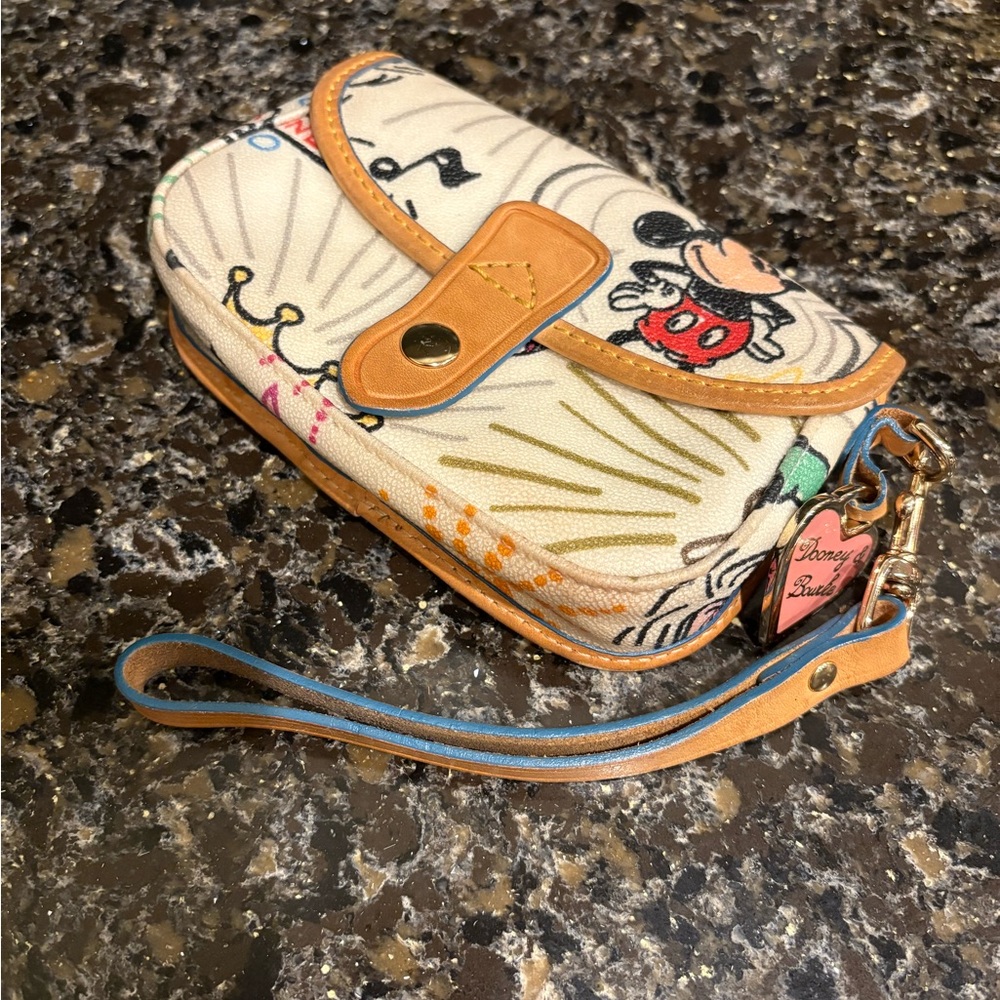 Dooney & Bourke Disney Parks Sketch Wristlet
